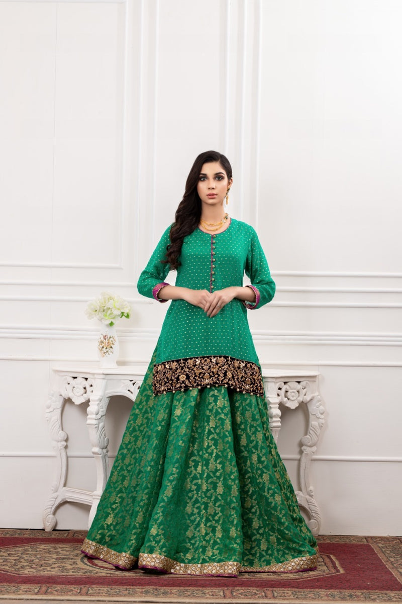 Mehndi dress – Asma and Shumaila