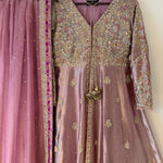 Rose Pink Lama Kalidaar