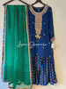 Royal blue Gharara