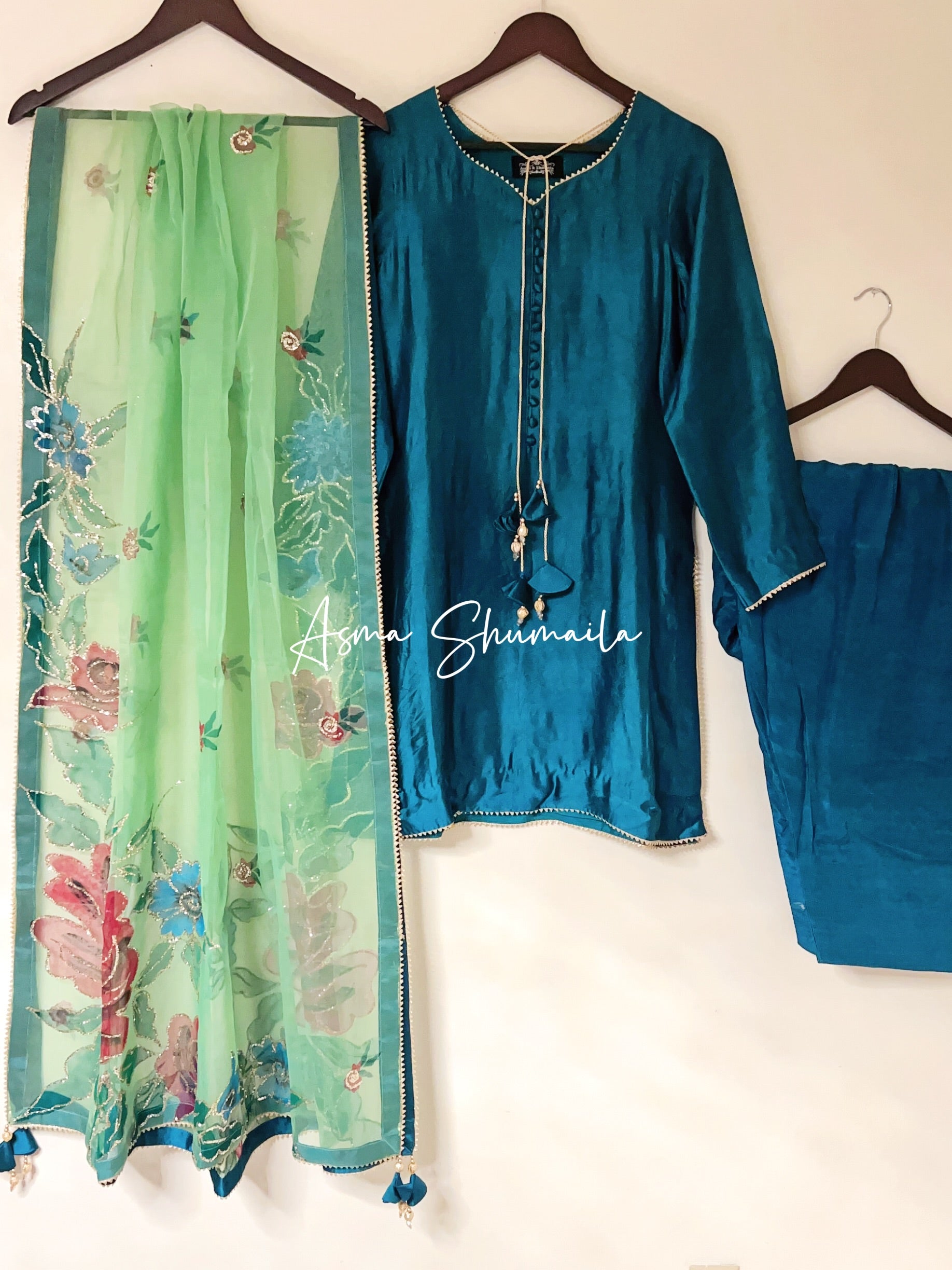 Peacock Farshi Shalwar