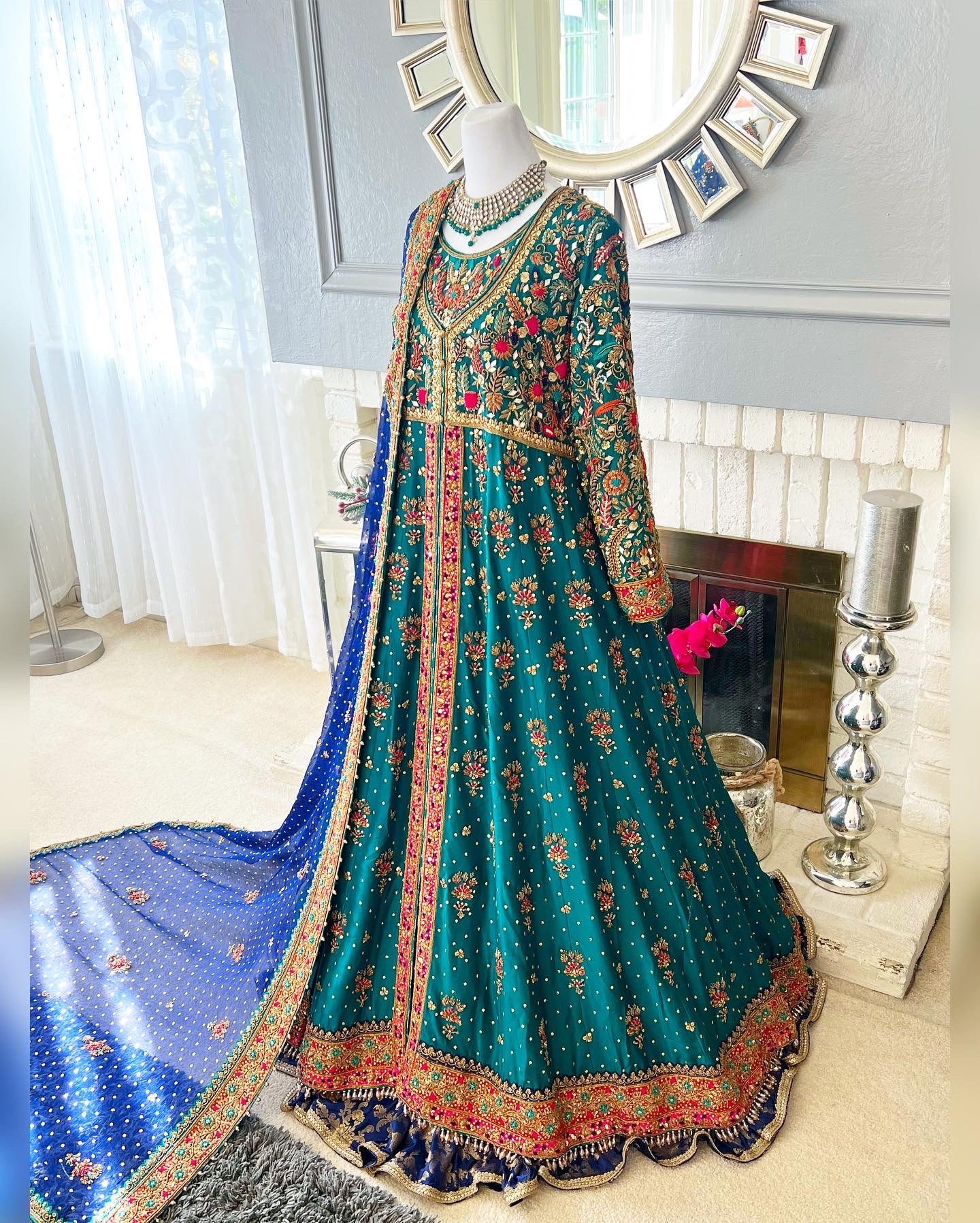 Mehndi Dress Asma and Shumaila Mehndi Dress Asma and Shumaila