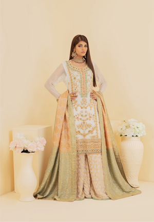 White Gharara