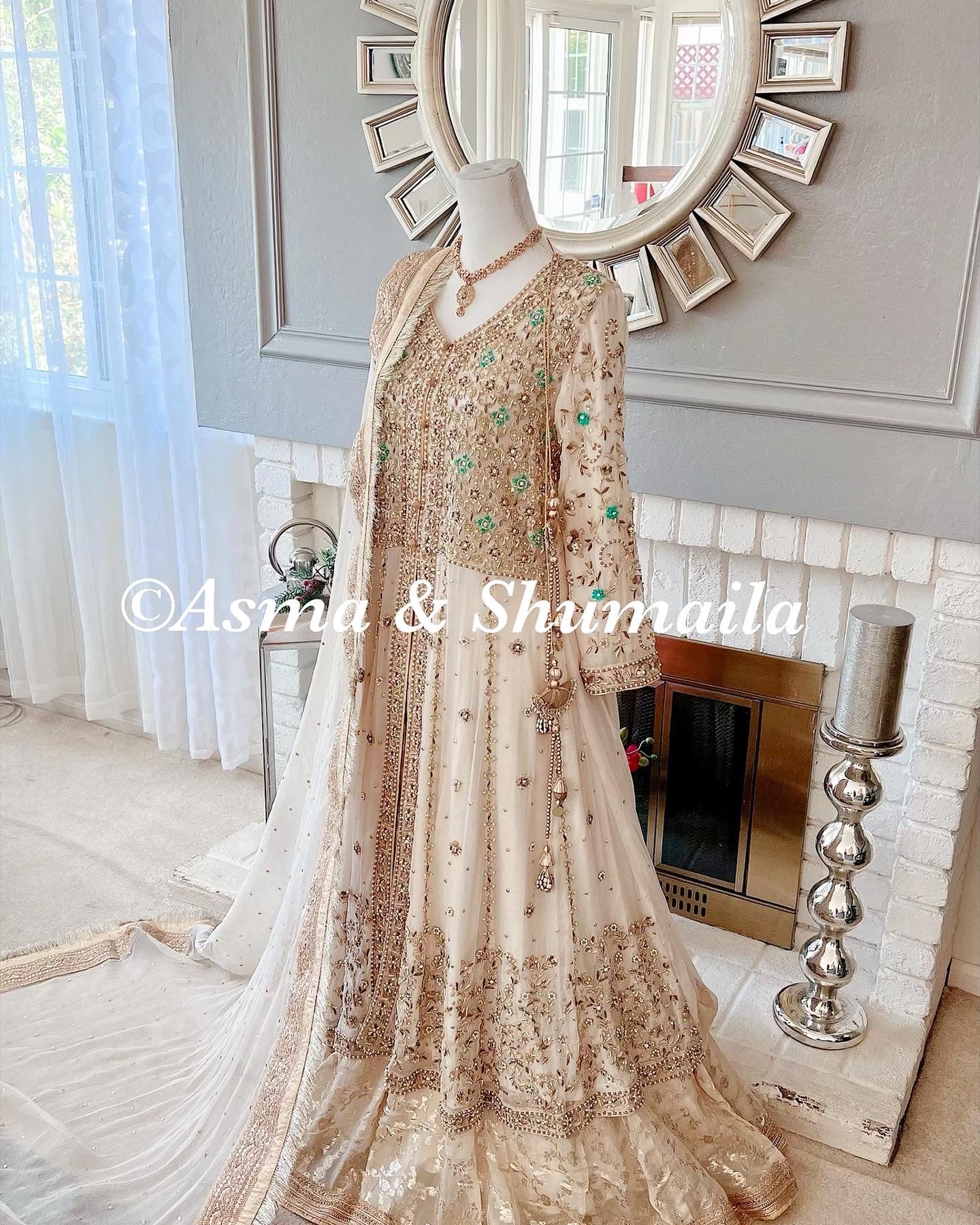 sharara dress Mauve Peplum and Sharara Set L / Mauve