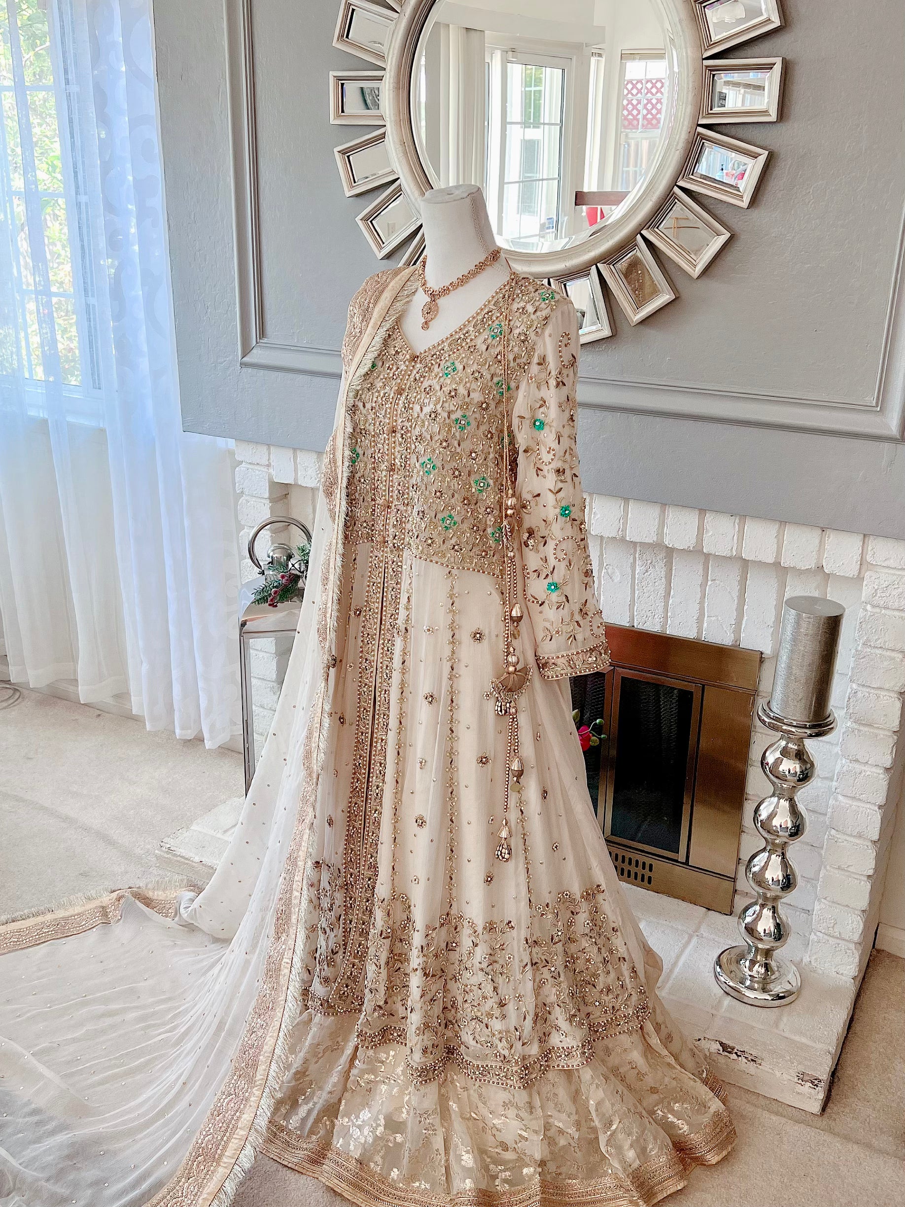 Sharara for nikah best sale