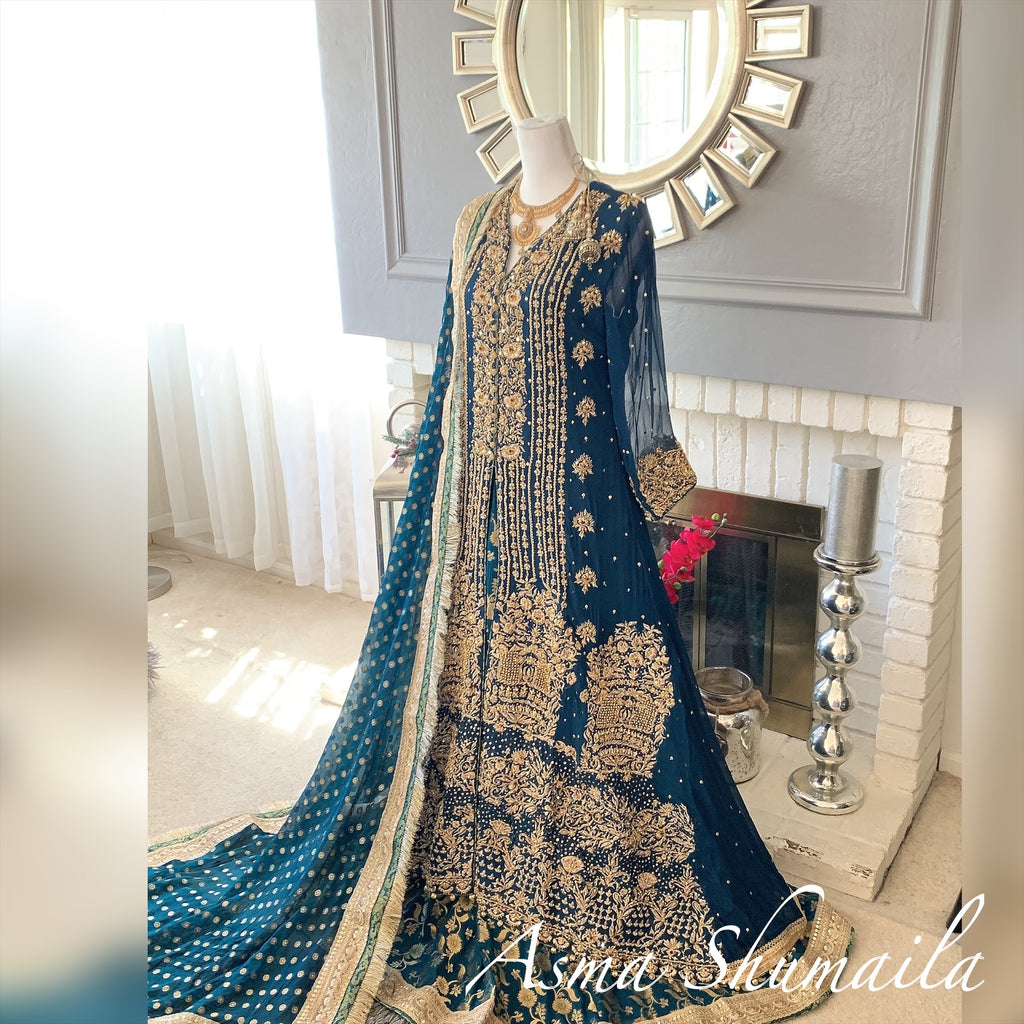 blue wedding dress pakistani princess polly baby blue dress Pakistan Wedding Dresses Latest Bridal Wear