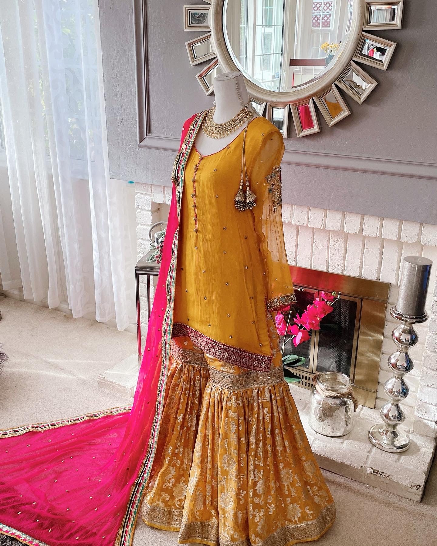 Pakistani Indian Wedding Dress Mehndi Maxi M N R Latest Embroidery Bridal  Barat Walima Dress Suits Cloth Salwar Kameez Stitch Nikkah Garara - Etsy