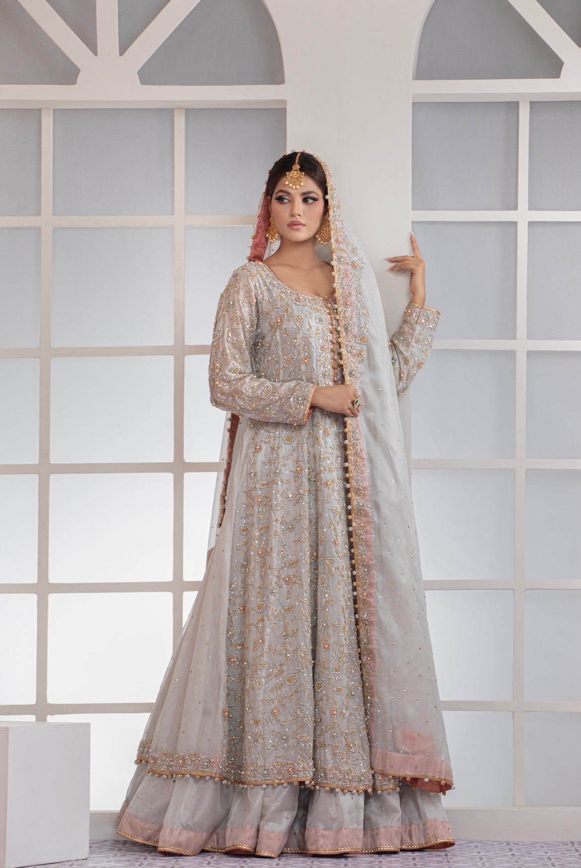 6 color Net Pakistani Wedding Gown at Rs 1499 in Surat | ID: 23753415088